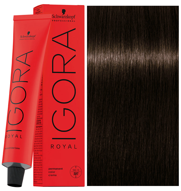 Tinte Igora Royal 4-0 Castaño Medio Schwarzkopf Professional