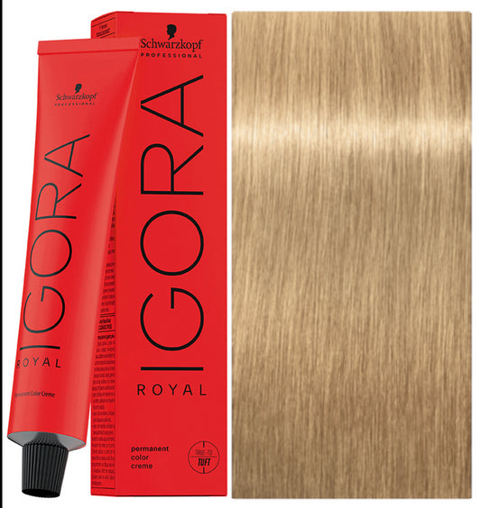 Tinte Igora Royal 9-0 Rubio Muy Claro Natural Schwarzkopf Professional