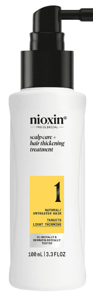 Tratamiento Engrosador para Cabello Natural con Debilitamiento Ligero Sistema 1 Nioxin