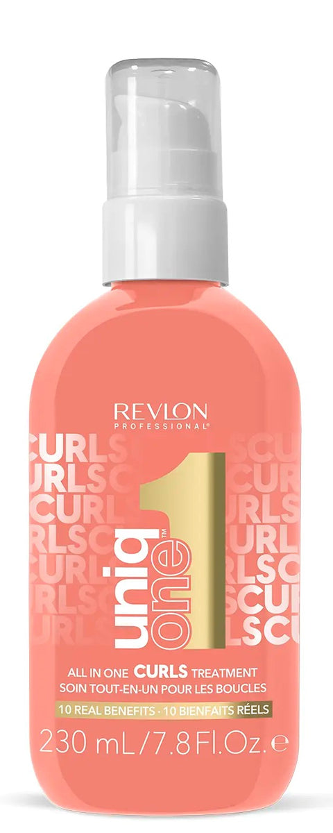 Tratamiento Sin Aclarado Cabello Rizado Uniq One Revlon Professional